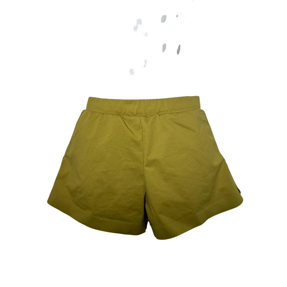 Uniqlo Womens Paperbag Shorts High Rise Drawstring Waist Green Size Small - Picture 3 of 5